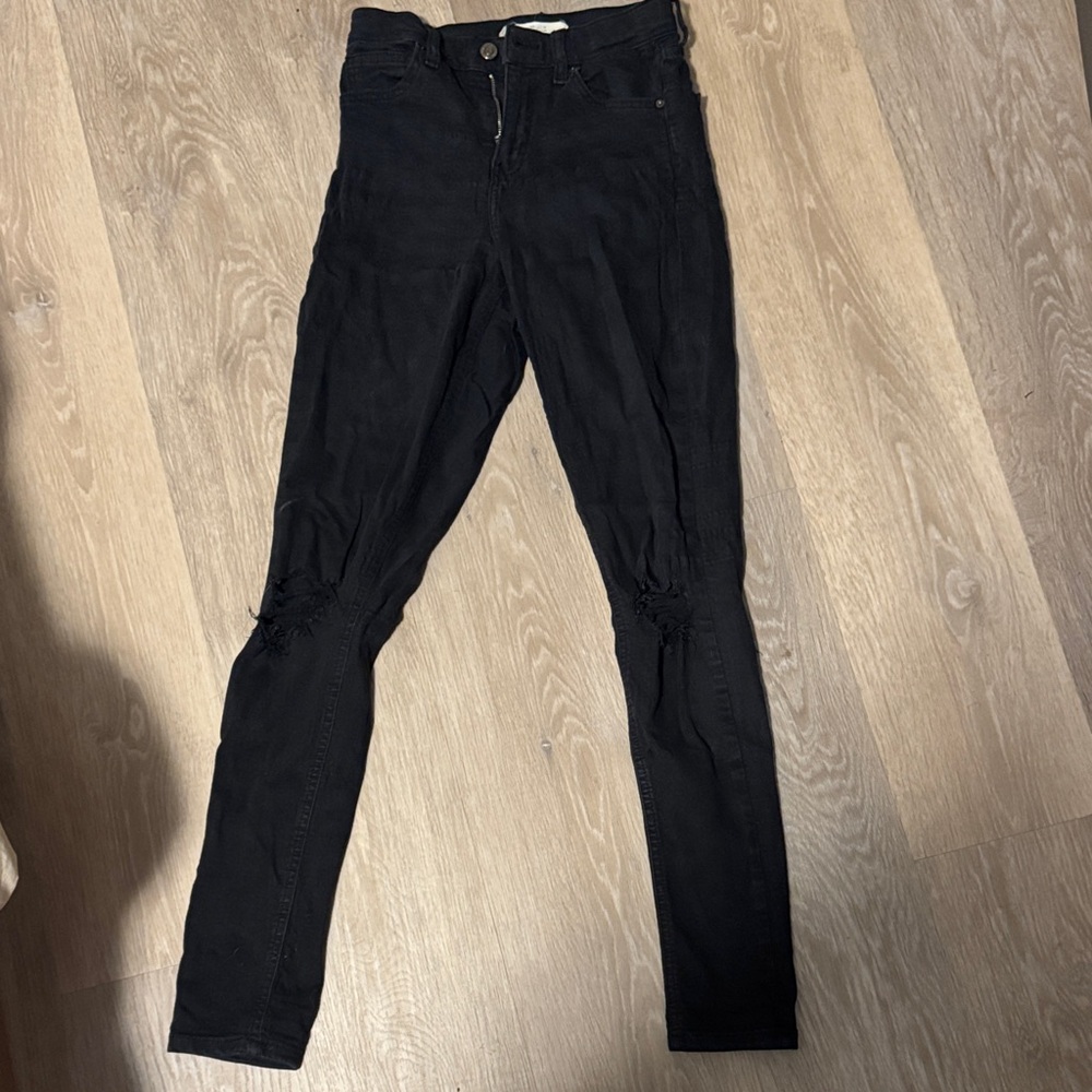 Topshop Black Skinny Jeans